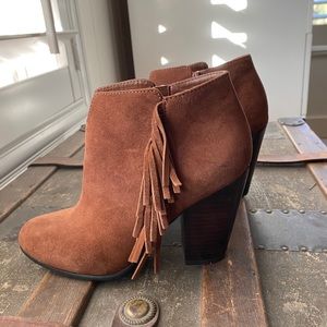 Carlos Fringed Booties